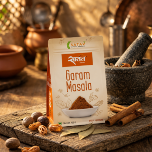 Satav Garam Masala Powder | Authentic Maharashtrian Spice Blend | Homemade Aromatic Masala for Indian Cooking