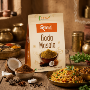 Satav Goda Masala | Authentic Maharashtrian Sweet & Aromatic Spice Blend for Traditional Cooking