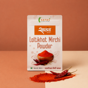 Satav Lal Tikhat Mirchi Powder | Premium Indian Red Chilli Powder for Rich Color & Spicy Flavor
